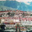 Monastery with Dorje Shugden in Chamdo, Tibet